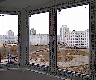 Балконная рама из ПВХ. Минск. №10