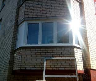 Балконная рама из ПВХ. Минск. №12