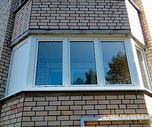 Балконная рама из ПВХ. Минск. №5