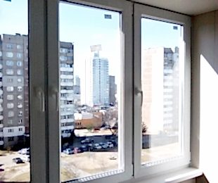 Балконная рама из ПВХ. Минск. №1