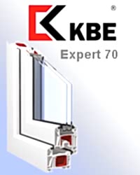 Оконный профиль KBE expert 70